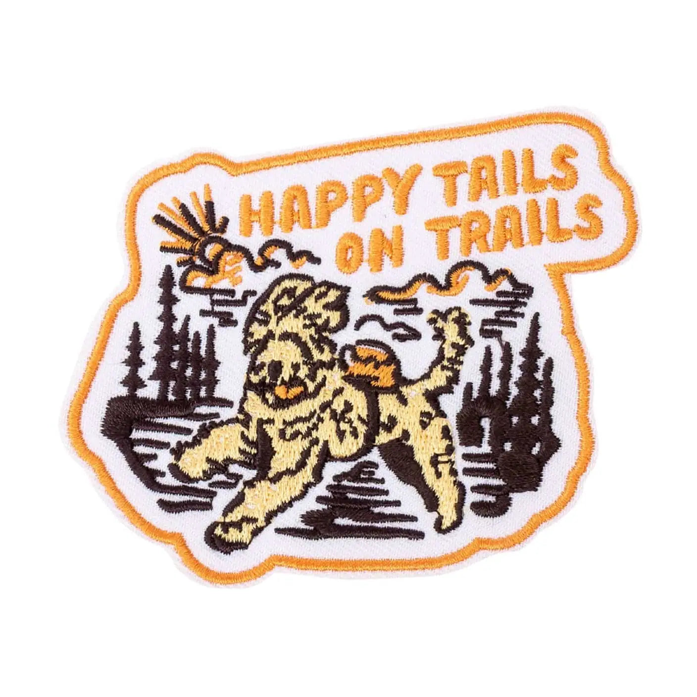 HAPPY TAILS ON TRAILS PATCH
