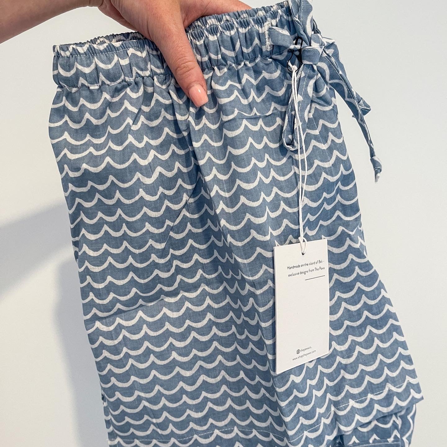 LITTLE WAVES LOUNGE SHORTS