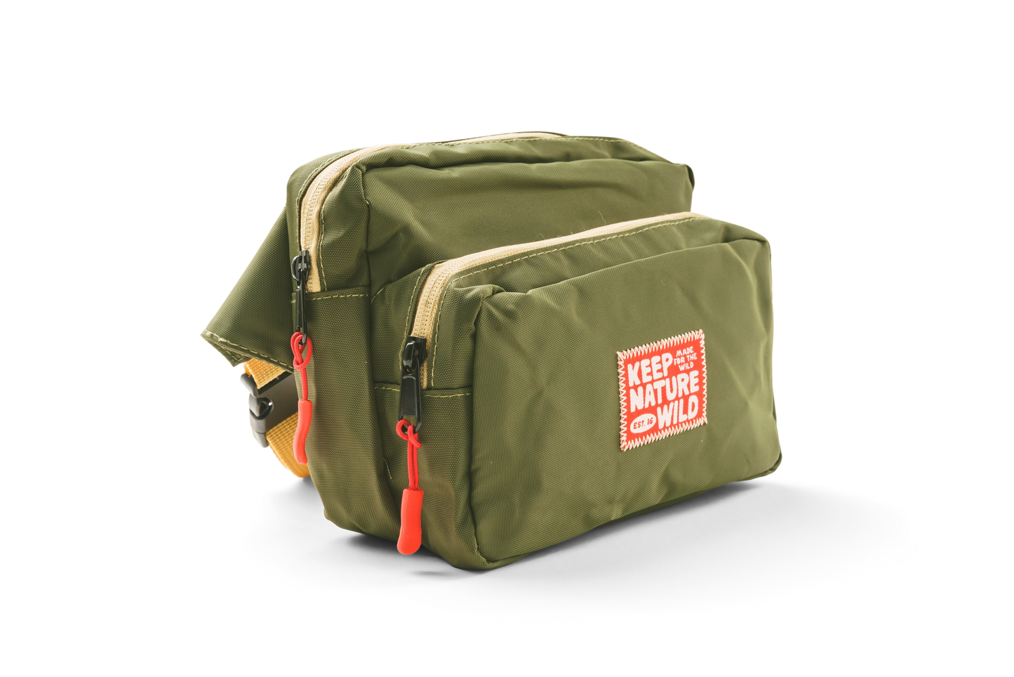 KNW FANNY PACK 🌿 Keep Nature Wild Olive and Khaki