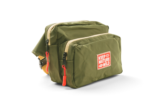 KNW FANNY PACK 🌿 Keep Nature Wild Olive and Khaki