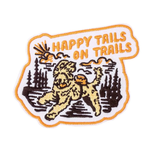 HAPPY TAILS ON TRAILS PATCH
