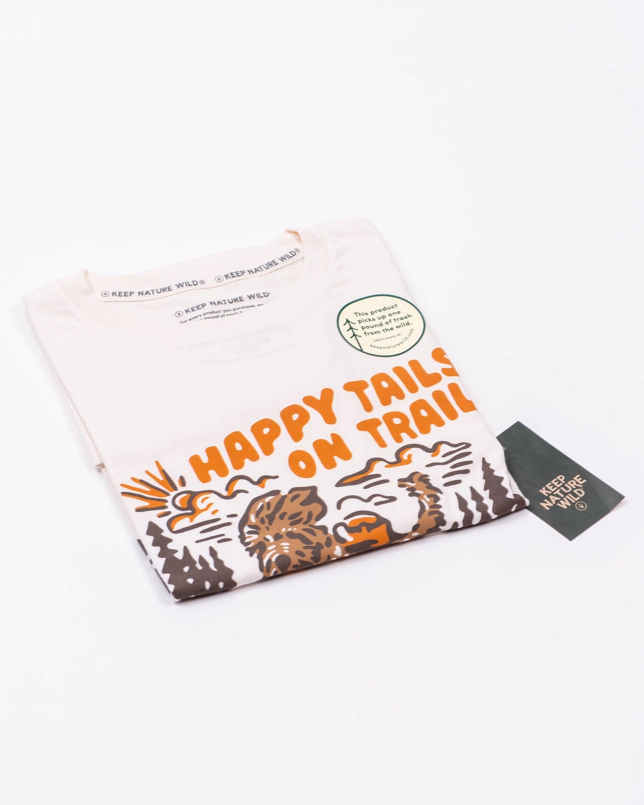 HAPPY TAILS ON TRAILS TEE