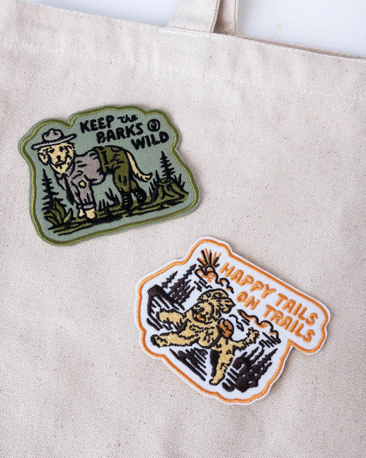 HAPPY TAILS ON TRAILS PATCH