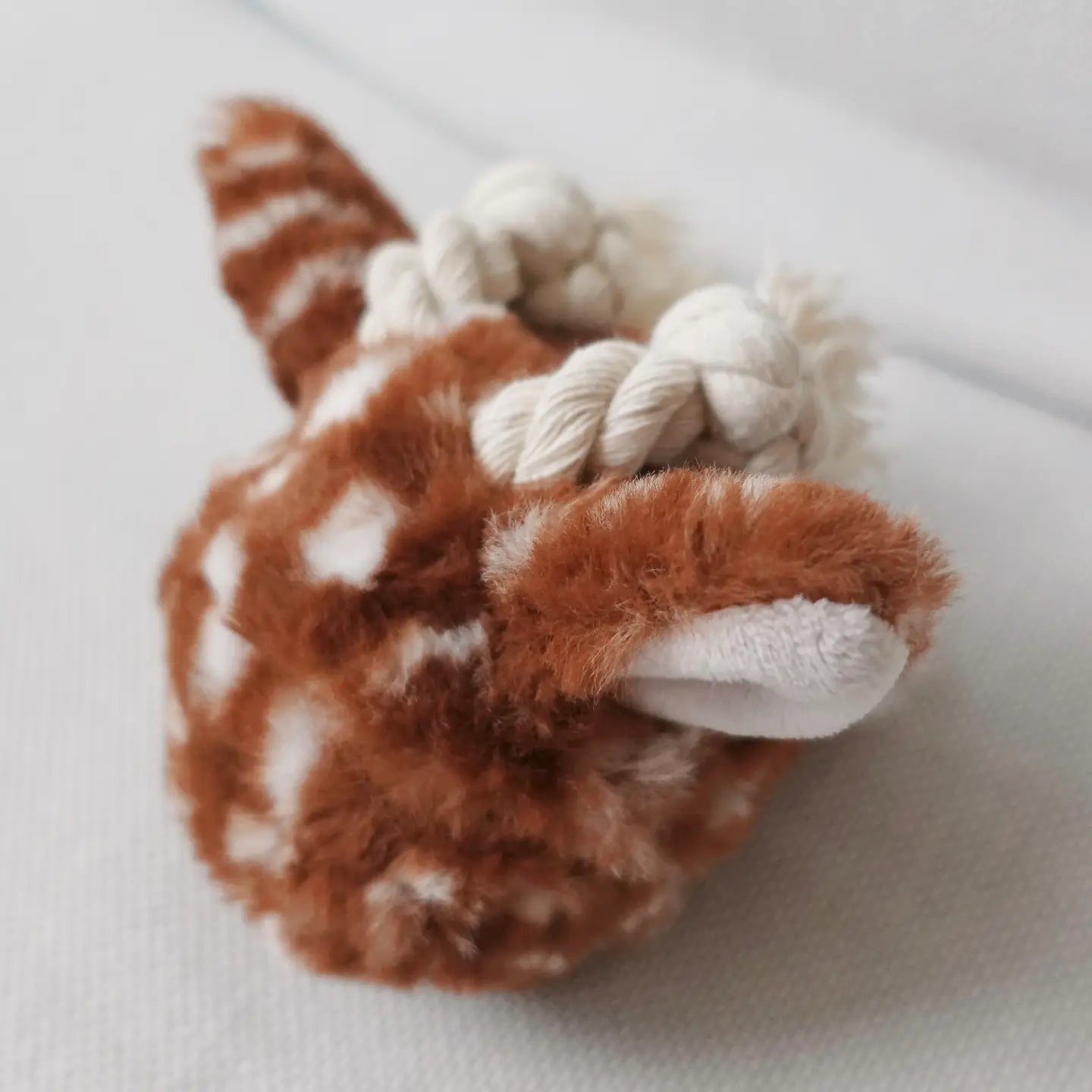 Fawn Pop // Enrichment Dog Toy // Squeaky Ball