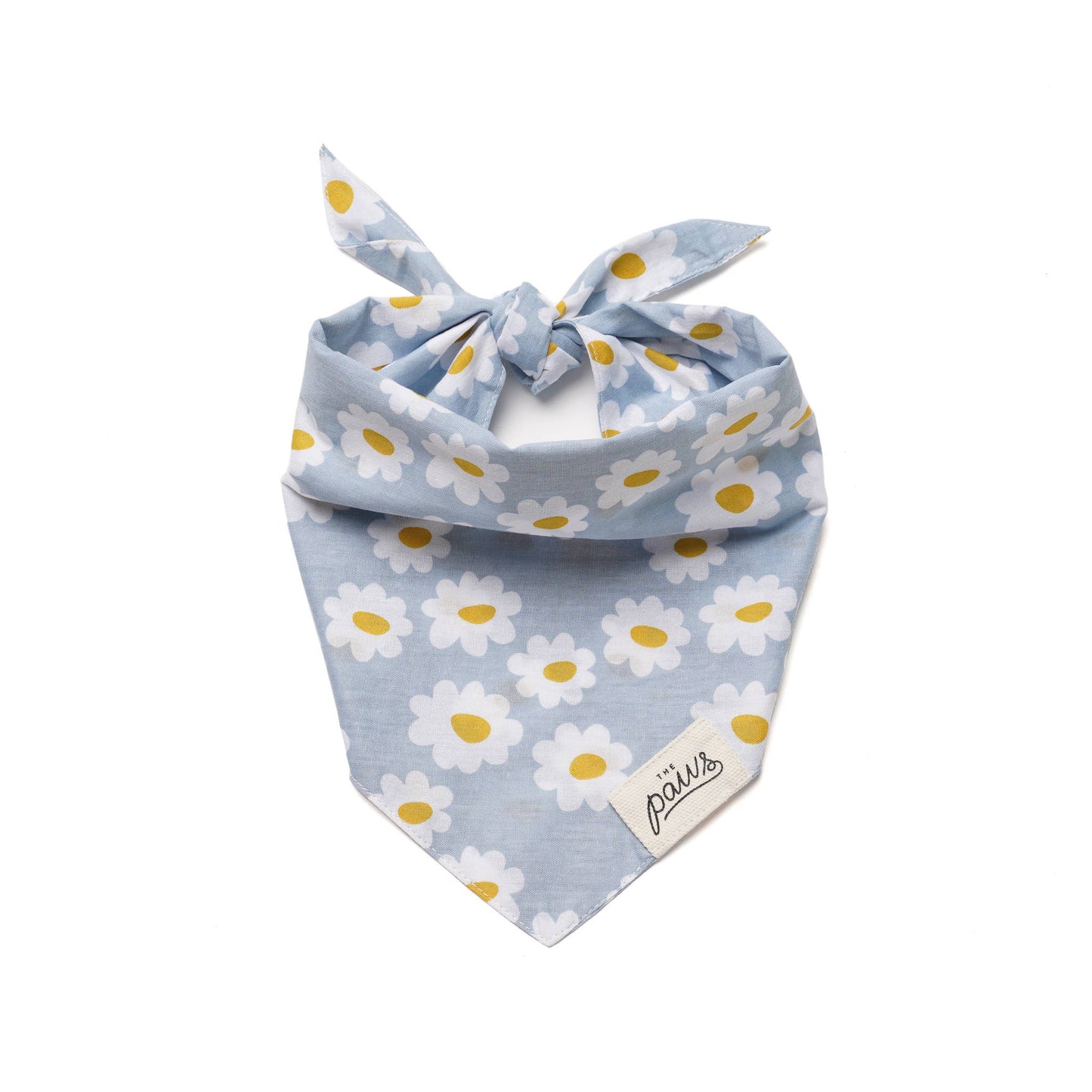 BLUE DAISY CHAIN BANDANA