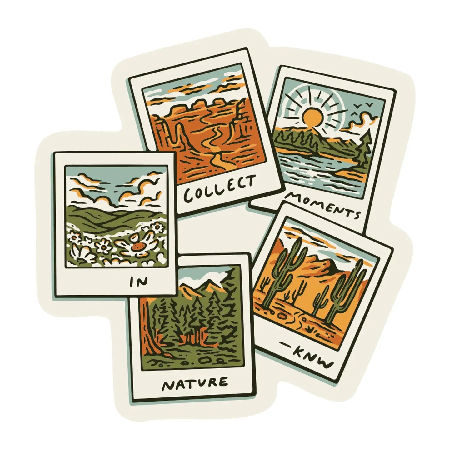 COLLECT MOMENTS IN NATURE STICKER