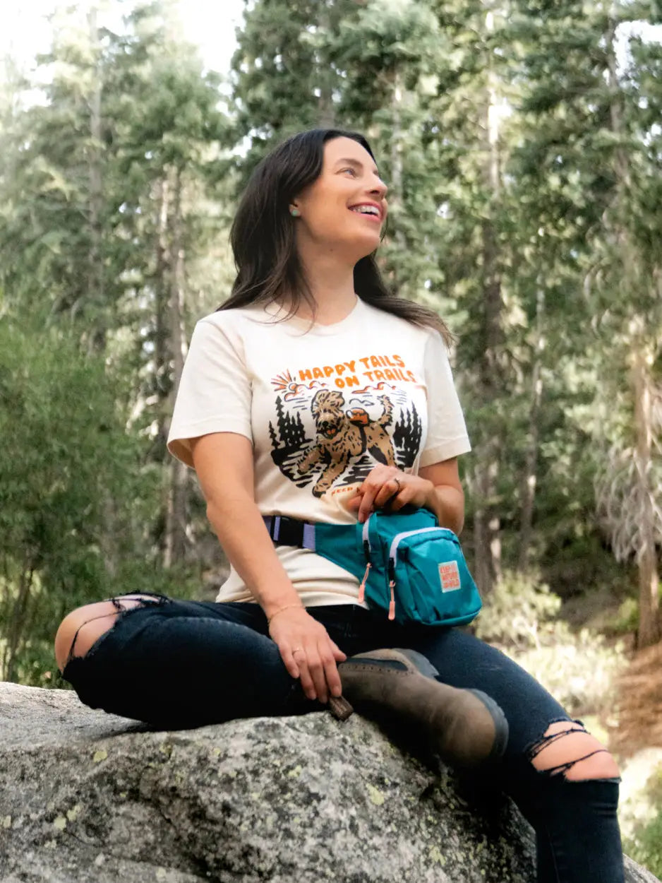 HAPPY TAILS ON TRAILS TEE