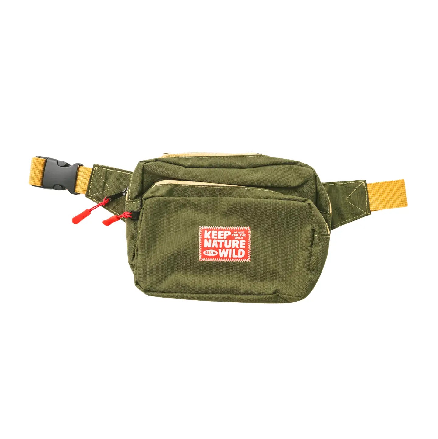 KNW FANNY PACK 🌿 Keep Nature Wild Olive and Khaki