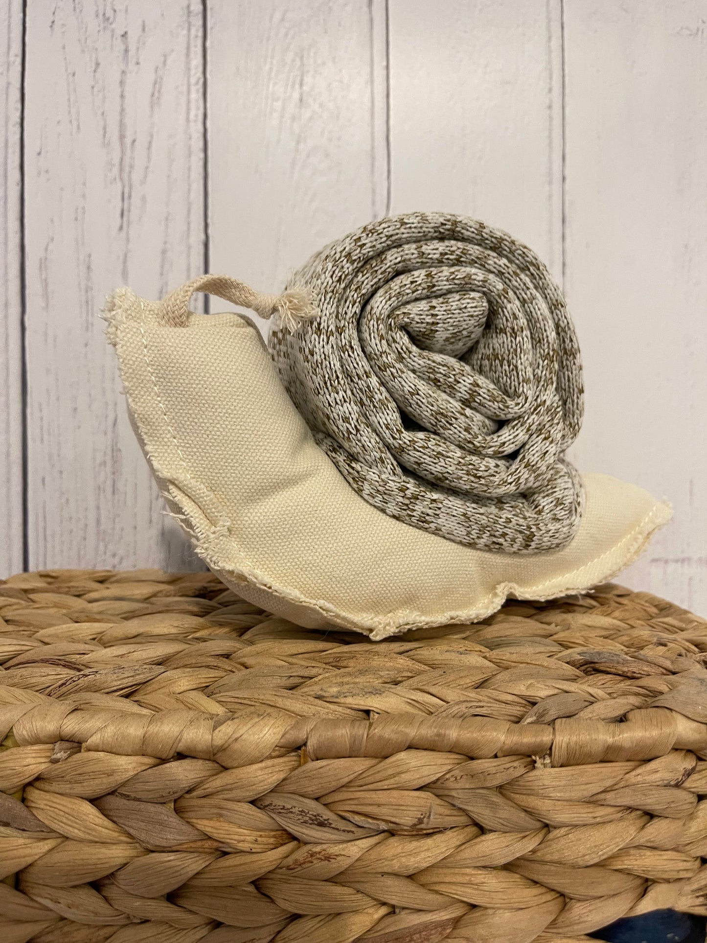 Snail // Enrichment Dog Toy // Squeaky + Snuffle Toy