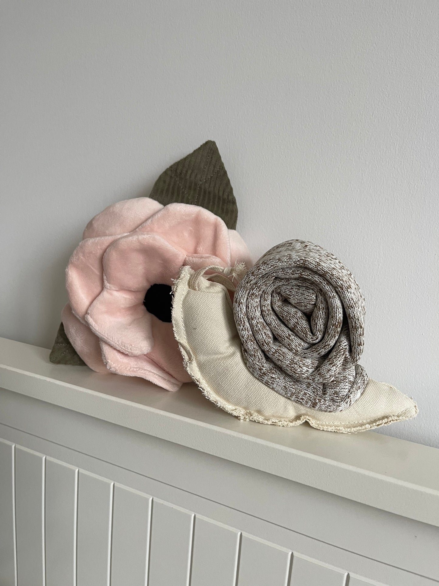 Snail // Enrichment Dog Toy // Squeaky + Snuffle Toy