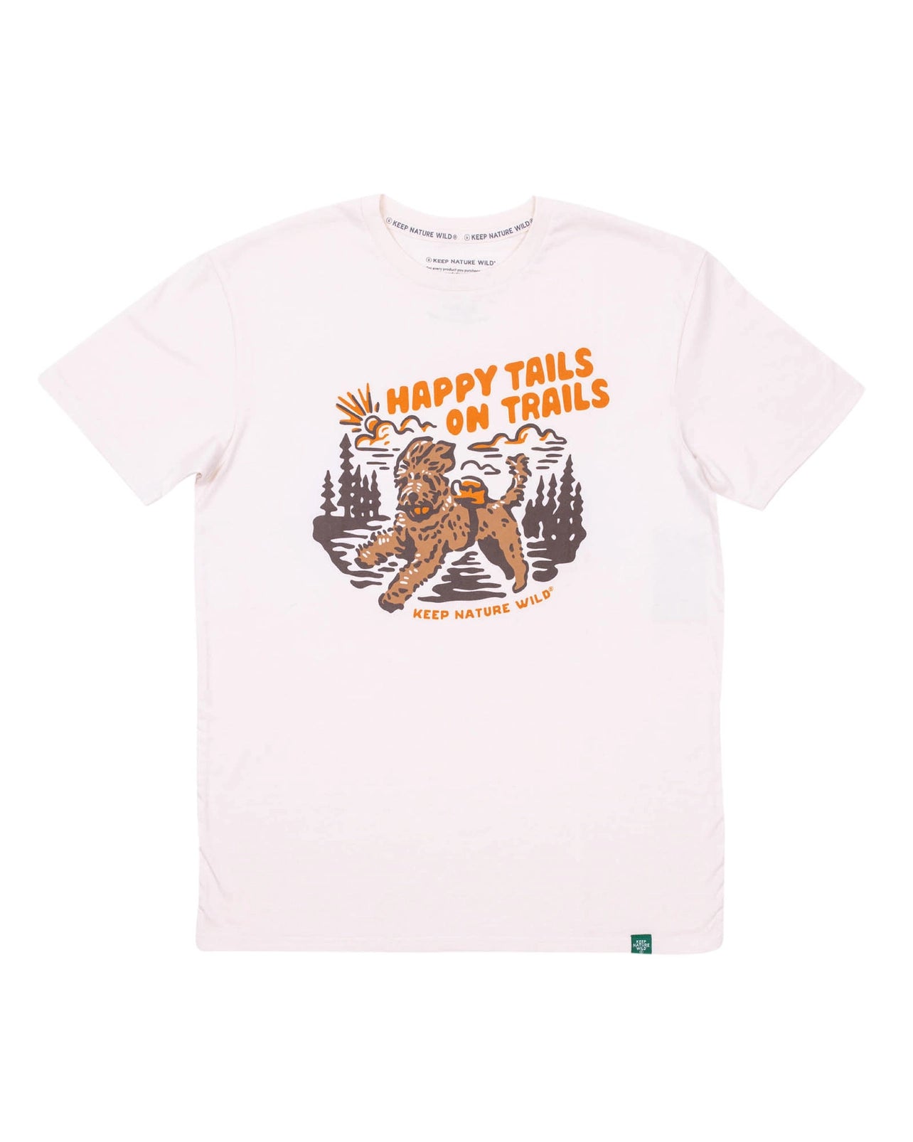 HAPPY TAILS ON TRAILS TEE