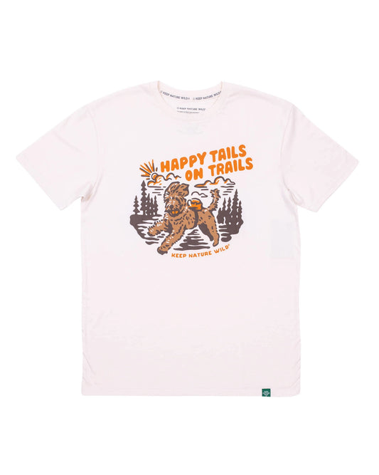 HAPPY TAILS ON TRAILS TEE