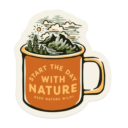 START WITH NATURE STICKER